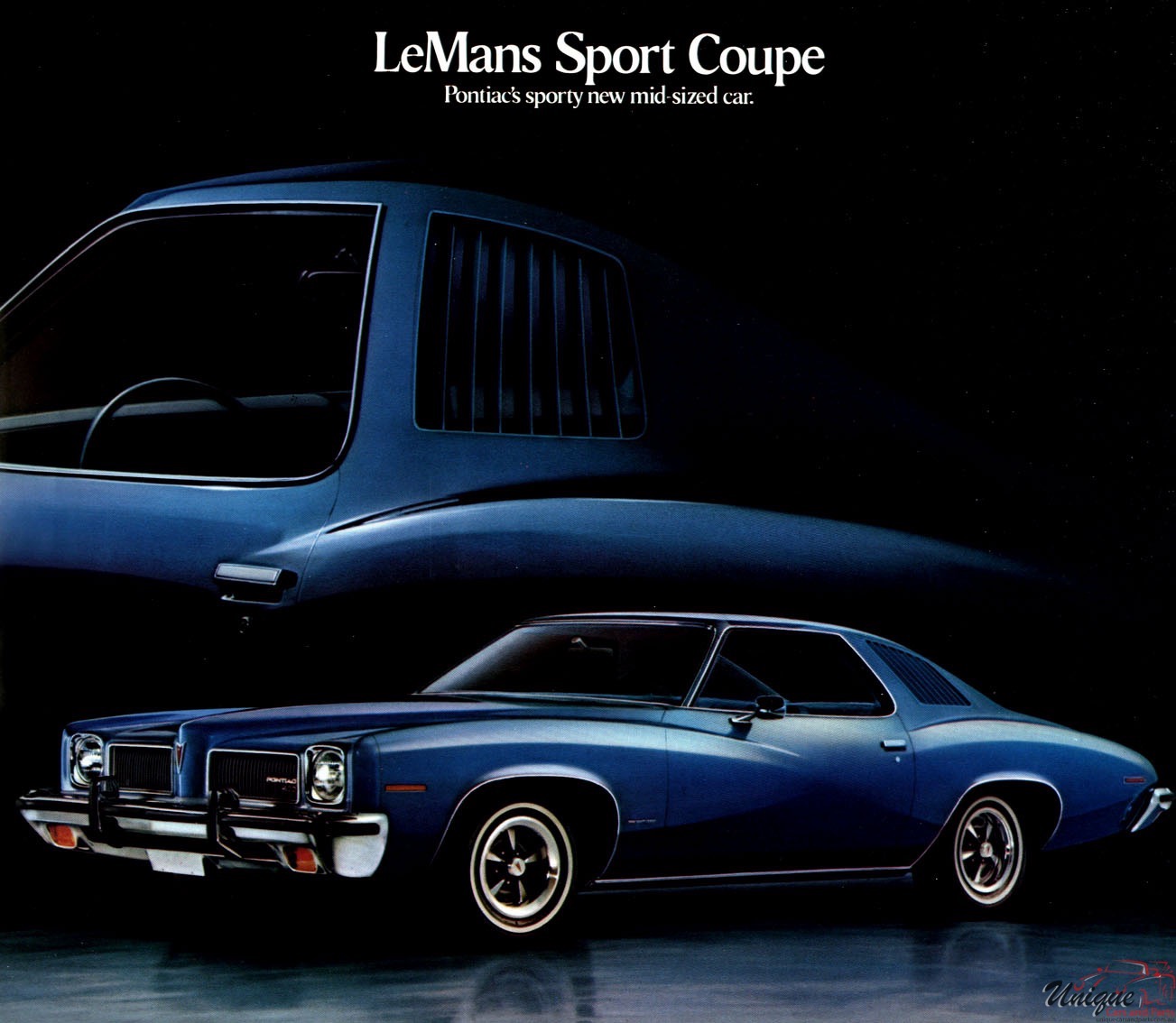 1973 Pontiac LeMans Sport Coupe Brochure